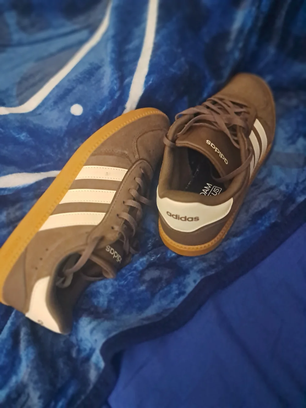 Adidas Women’s Samba Classic Suede Sneakers - Brown/White